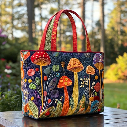 Woodland Bloom Quilted Tote Bag NCU0DV7297