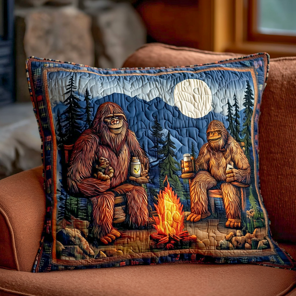 Woodland Brothers Quilted Pillow Case NCU0XD2366