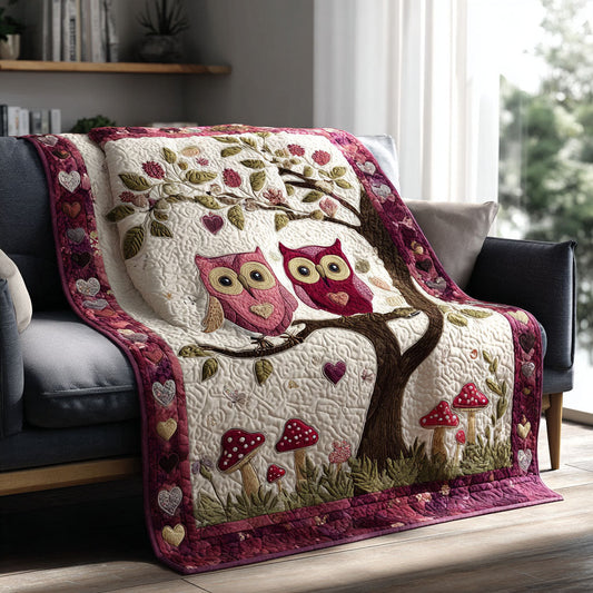 Woodland Companions Quilted Blanket NCU0PT11030