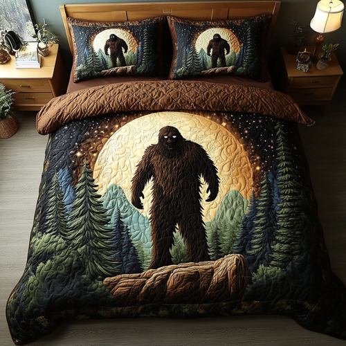Woodland Giant 3-Piece Quilted Bedding Set NCU0DK7043