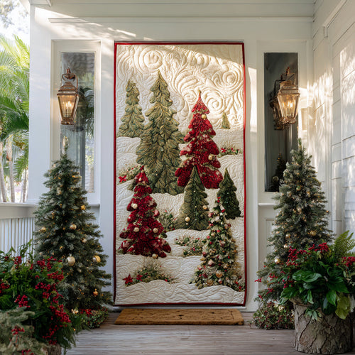 Woodland Glow Quilted Door Cover NCU0DV8765