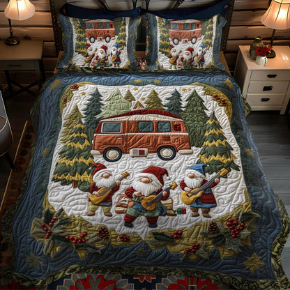 Woodland Harmony 3-Piece Quilted Bedding Set NCU0PT2663