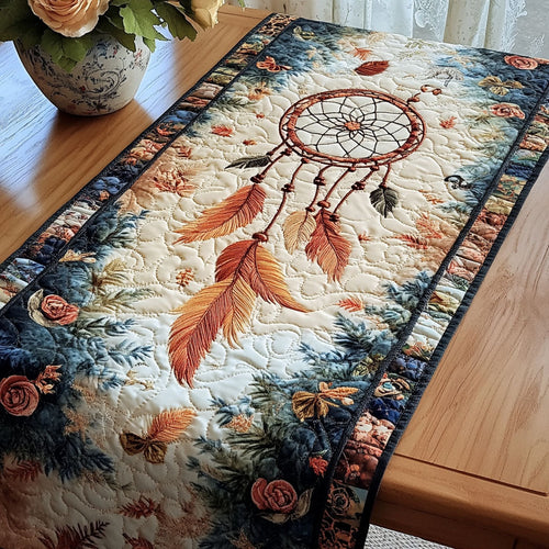 Woodland Harmony Quilted Table Runner NCU0NT3756