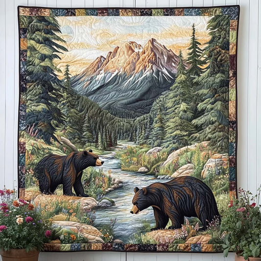 Woodland Majesty Quilted Blanket NCU0NT7496