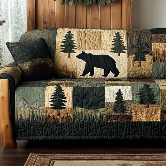 Woodland Path Quilted Sofa Cover NCU0NT10670