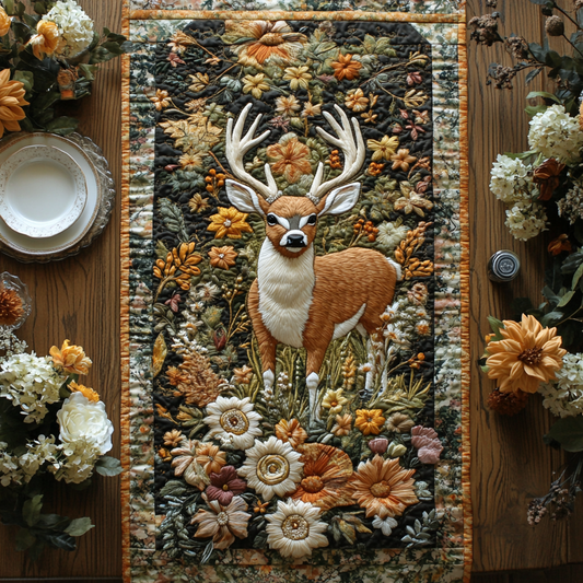 Woodland Spirit Quilted Table Runner NCU0DV5085
