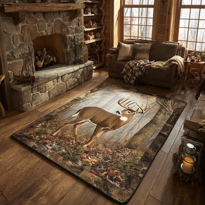 Woodland Stag Area Rug NCU0DV8782