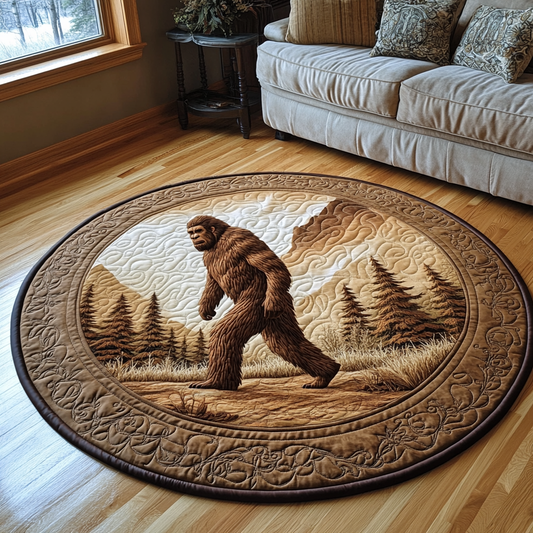 Woodland Wanderer Quilted Round Mat NCU0DV3243
