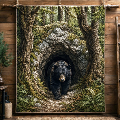 Woodland Watcher Quilted Blanket NCU0TV1938