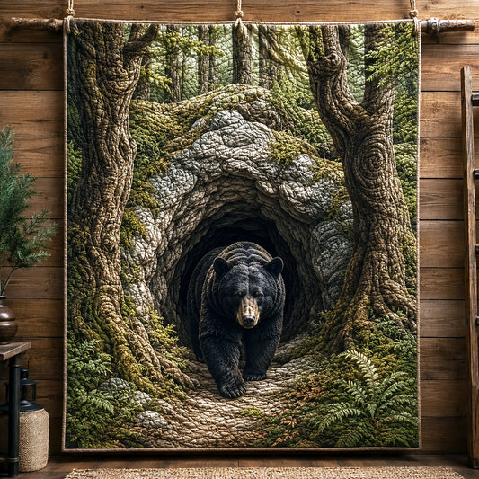 Woodland Watcher Quilted Blanket NCU0TV1938