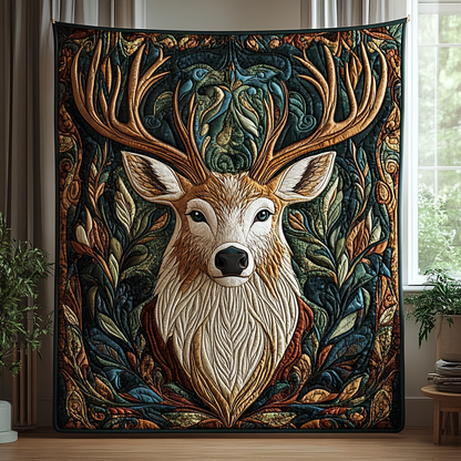 Woodland Whisper Quilted Blanket NCU0DV3695