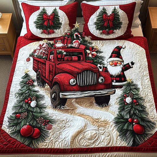 Woodland Wonders 3-Piece Quilted Bedding Set NCU0PT2163