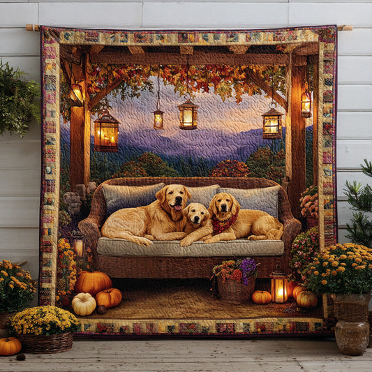 Woodland Woof Quilted Blanket NCU0NT9035
