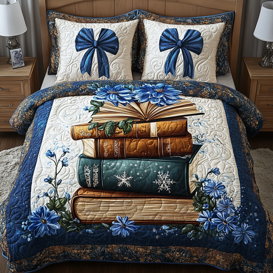 Words And Wonder 3-Piece Quilted Bedding Set NCU0TL2095