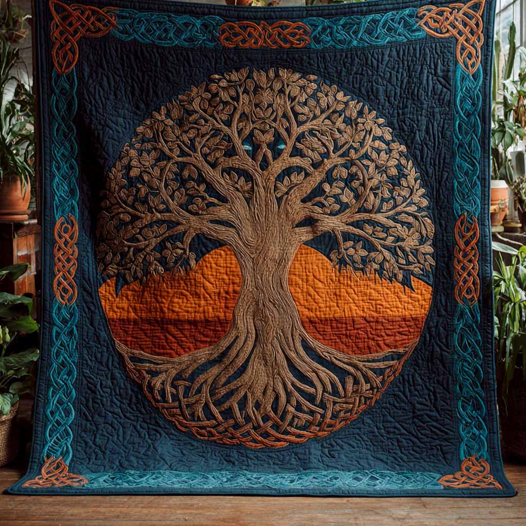Woven Lineage Quilted Blanket NCU0XD2402