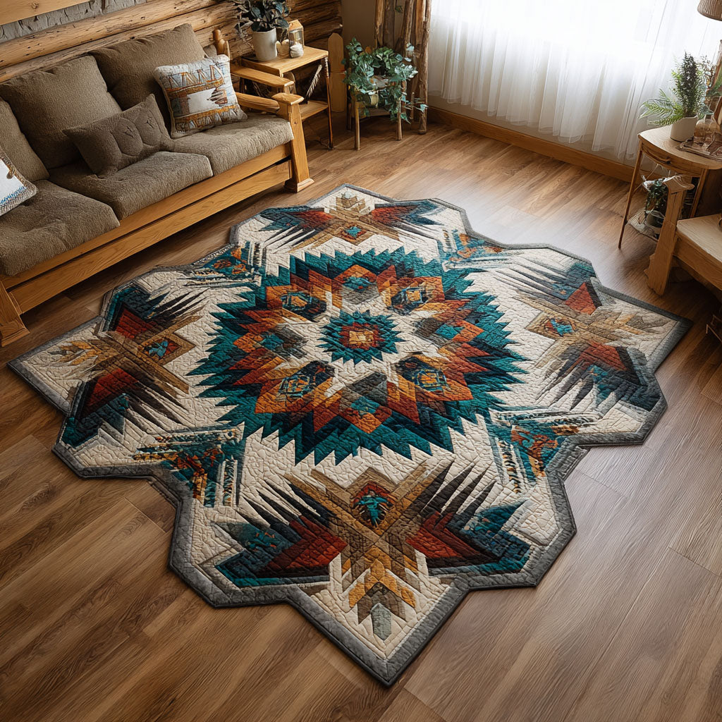 Woven Sky Warrior Custom Shape Area Rug NCU0PT11573
