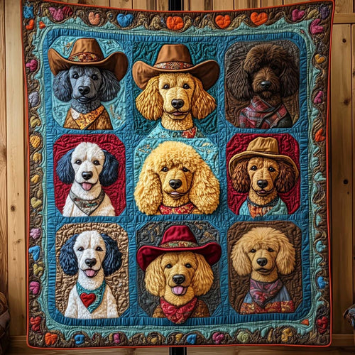 Wrangler Dog Adventure Quilted Blanket NCU0PT2696