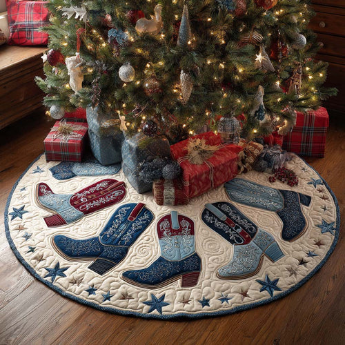 Wrangler Step Christmas Quilted Tree Skirt NCU0NT11217