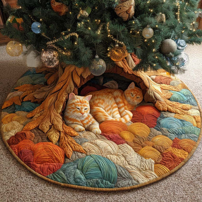 Yarn Haven Duo Quilted Tree Skirt NCU0XD1432