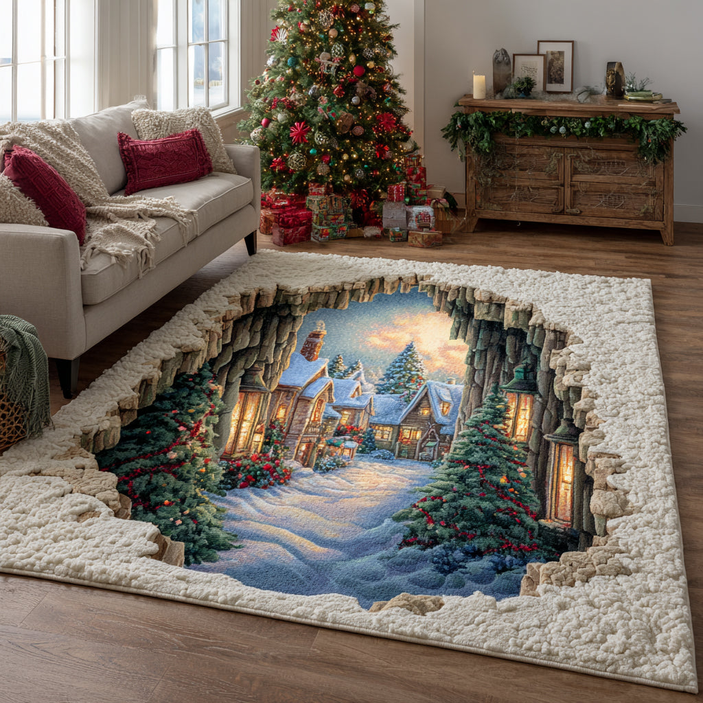 Christmas Area Rug NCU0VT327