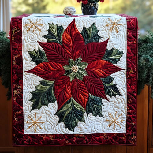 Yuletide Beauty Quilted Table Runner NCU0NT1650