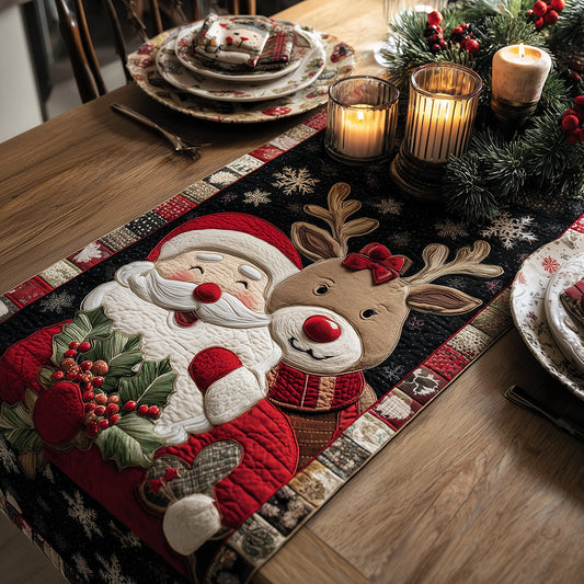 Yuletide Companions Quilted Table Runner NCU0TH3422