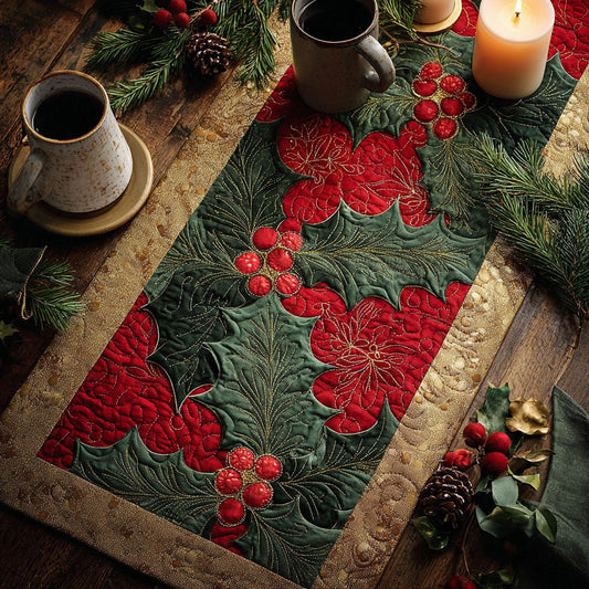 Yuletide Dream Quilted Table Runner NCU0TD412