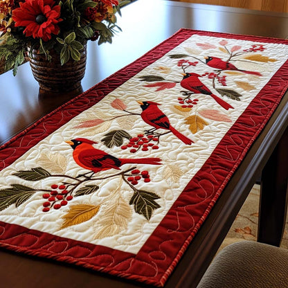 Yuletide Echoes Quilted Table Runner NCU0NT1390