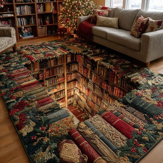 Yuletide Library Area Rug NCU0NT11291