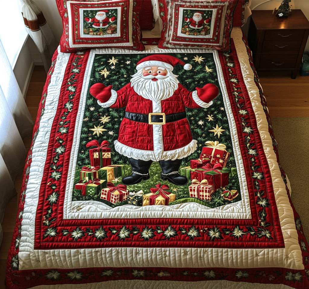 Yuletide Rest 3-Piece Quilted Bedding Set NCU0VH819