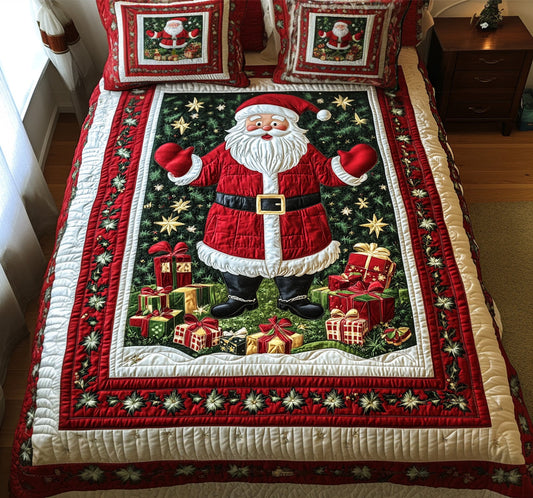 Yuletide Rest 3-Piece Quilted Bedding Set NCU0VH819