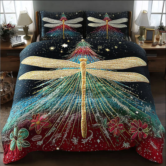 Yuletide Winglight 3-Piece Quilted Bedding Set NCU0PT10674