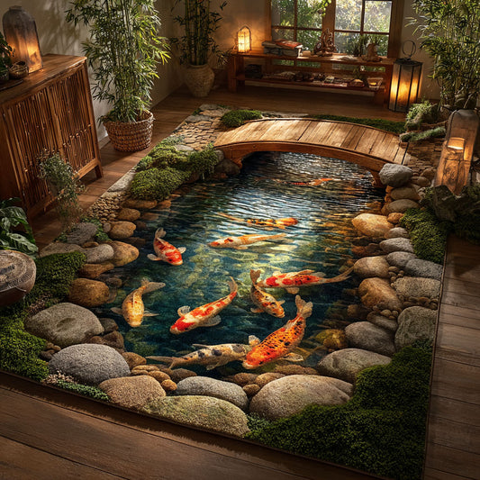Zen Koi Area Rug NCU0TD2548