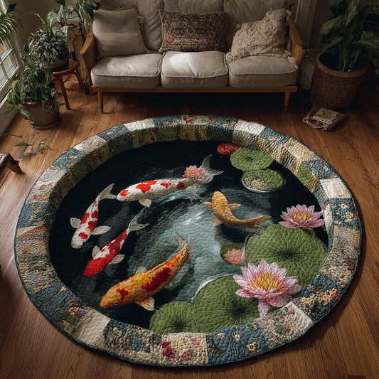 Zen Koi Round Carpet NCU0DV9411