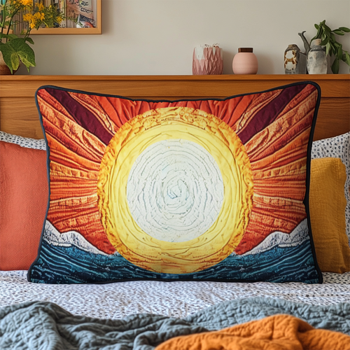 Sunbeam Serenity Quilted Bedding Pillow Case NCU0VL894