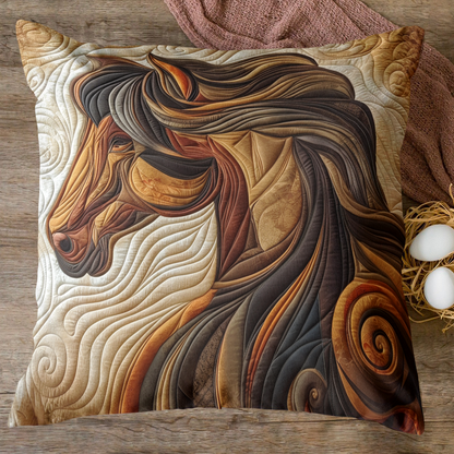 Dreamy Mane Horse Quilted Pillow Case NCU0TH1923