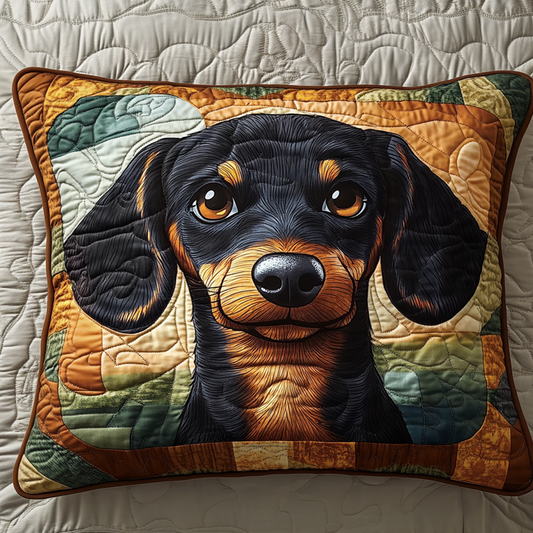 Furry Haven Quilted Bedding Pillow Case NCU0VH2327