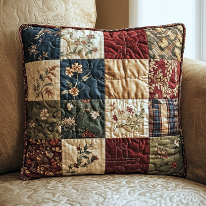 Sweet Patterns Quilted Pillow Case NCU0VH2289