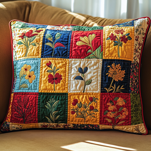 Vintage Charm Quilted Bedding Pillow Case NCU0VH2050