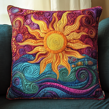 Sunlit Serenity Quilted Pillow Case NCU0VH2291