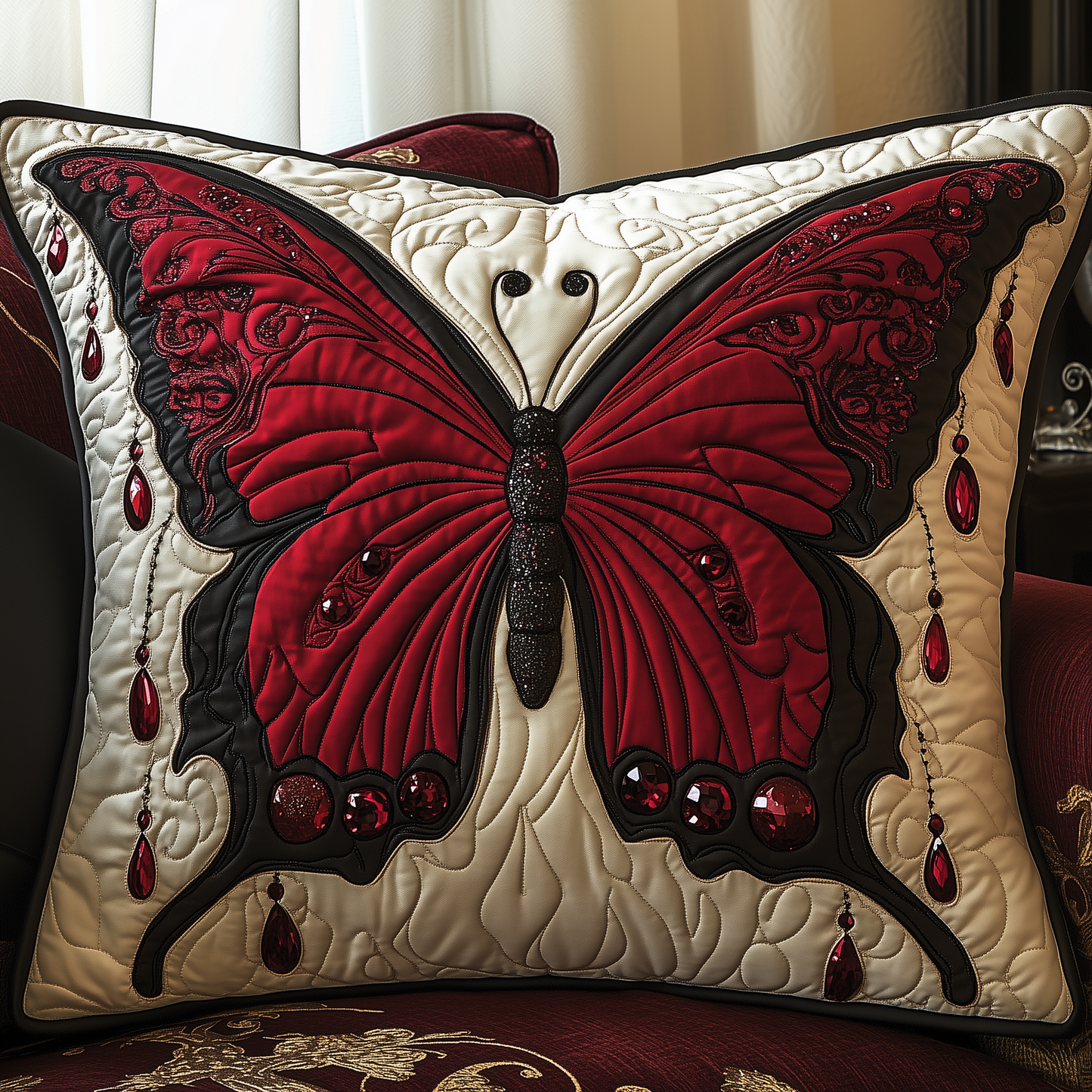 Enchanted Wings Quilted Pillow Case NCU0VH2002