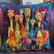 Quirky Chickens Quilted Table Topper NCU0HNH155 main image 1