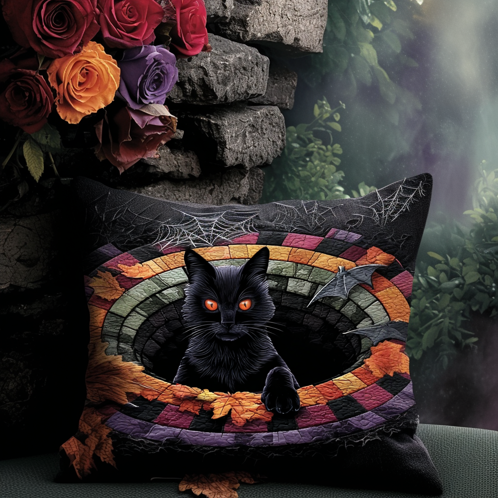 Haunted Eyes Quilted Pillow Case NCU0VL2890