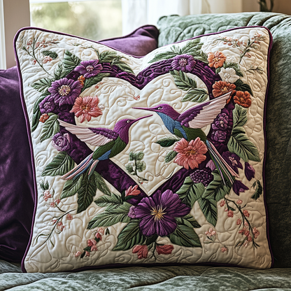 Petal Pair Quilted Pillow Case NCU0VH1836