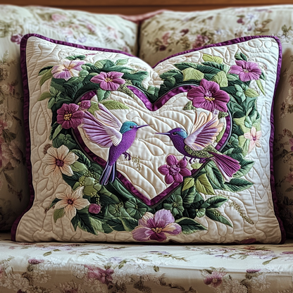 Petal Pair Quilted Bedding Pillow Case NCU0VH1837