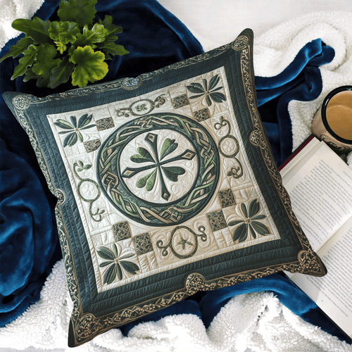 Irish Heritage Quilted Pillow Case NCU0TL2307