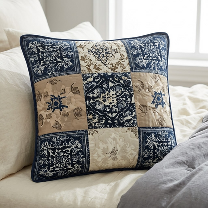 Vintage Patchwork Charm Quilted Pillow Case NCU0VL1005