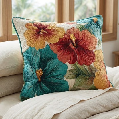 Bright Botanicals Quilted Pillow Case NCU0VL3458