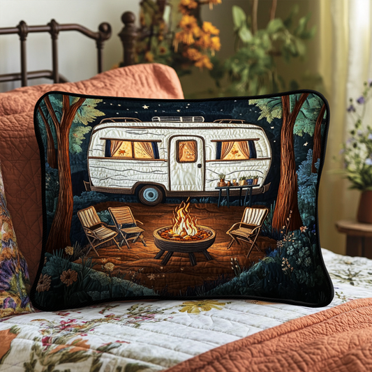 Moonlit Camper Quilted Bedding Pillow Case NCU0NT4648