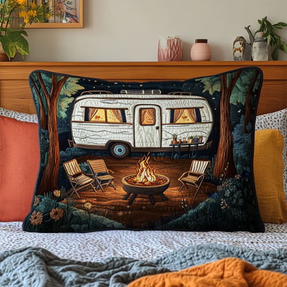 Moonlit Camper Quilted Bedding Pillow Case NCU0NT4648